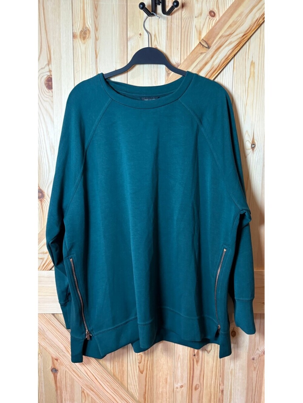 The Limited Dark Green Modal Blend Pullover Sweatshirt 2X